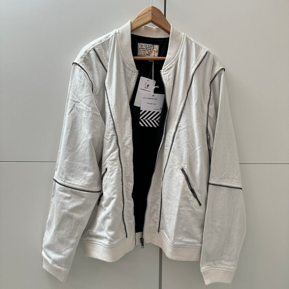 Free People x Sandrine Rose Oversized Bomber Jacket NWT - Picture 3 of 4